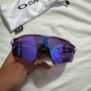 Oakley Custom Lavender and Blue Sunglasses
